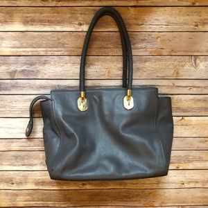 Cole Haan Gray Satchel Handbag